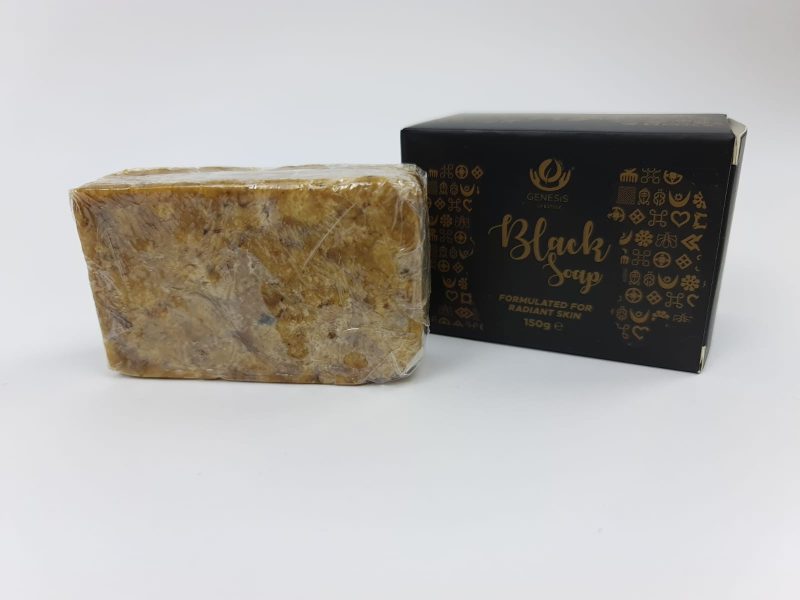 Black Soap For Radiant Skin-150g - Image 2